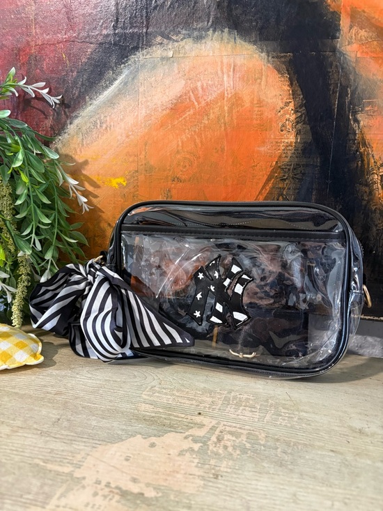 Upcycled Handbags - NY Yankees Custom Stadium Crossbody Handpainted